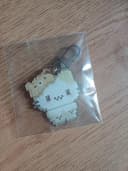 Pixel Kitty Bear Hat Keychain